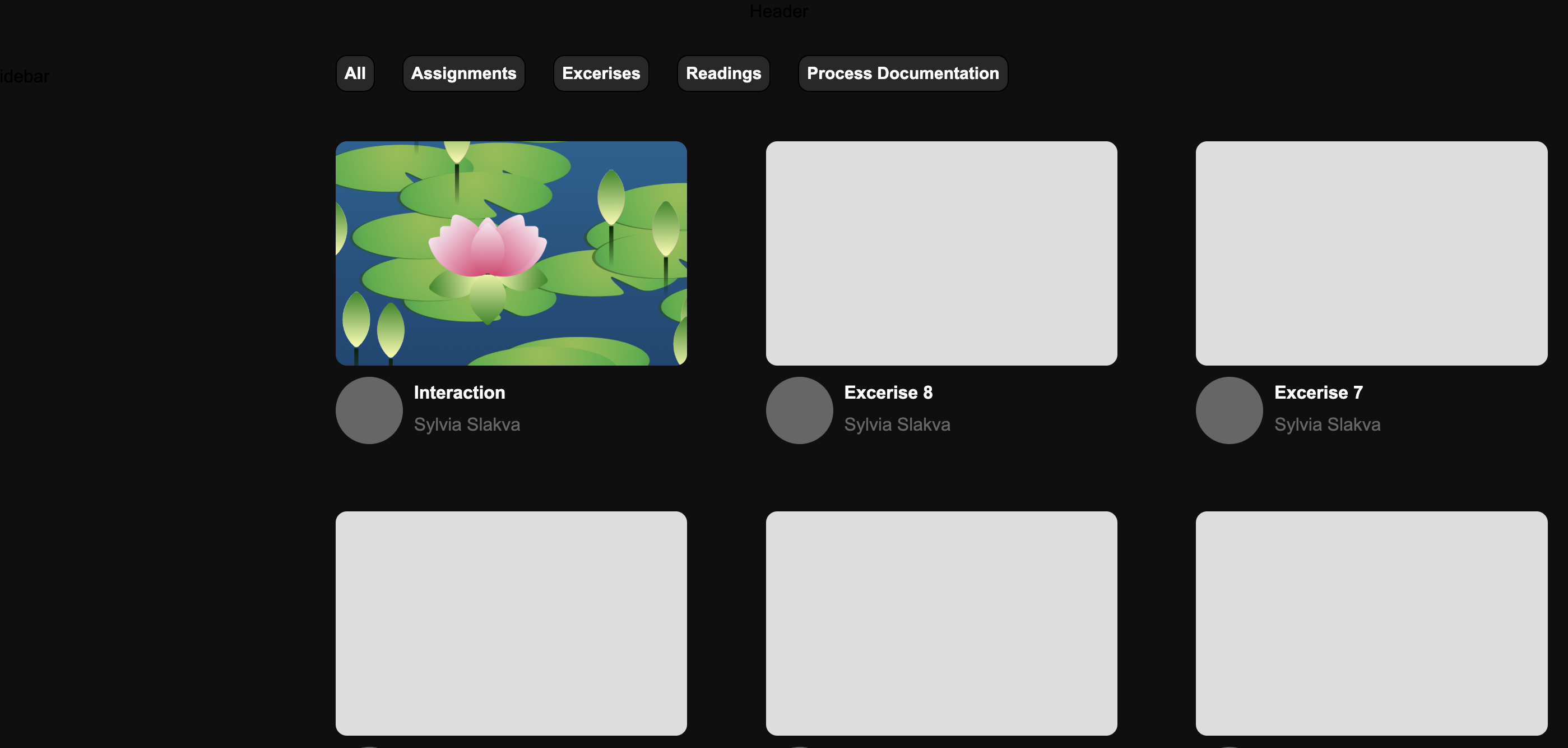 Deciding on the hover effect.